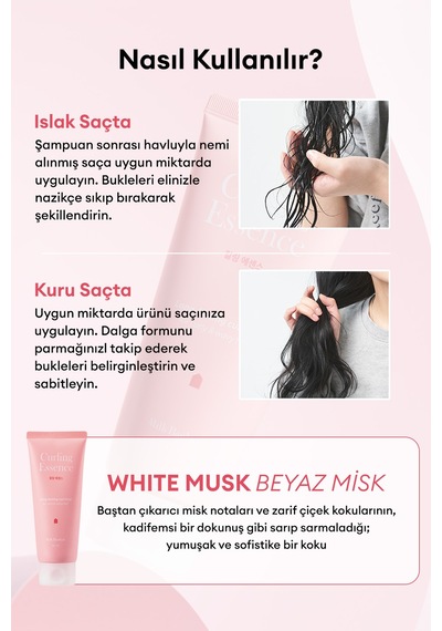 Hyalüronik Asit & Keratin İçeren Bukle Belirginleştirici Saç Kremi Mılk Baobab Curling Essence