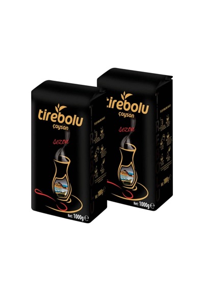 Tirebolu Çaysan Sezon Siyah Çay 1000 Gr. 2'li Paket