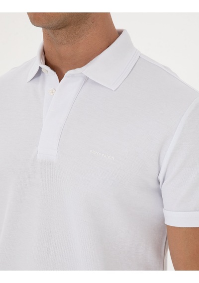 Pierre Cardin Erkek Beyaz Tişört Basic 50306154-vr013 Beyaz