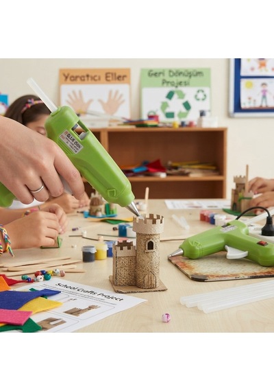Glue Gun 40w Silikon Tabancası - Çok Amaçlı Hobi Ve Yapıştırma Tabancası 1 Adet