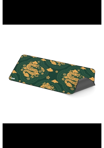 Hawk Green Dragon 90x40 Mouse Pad