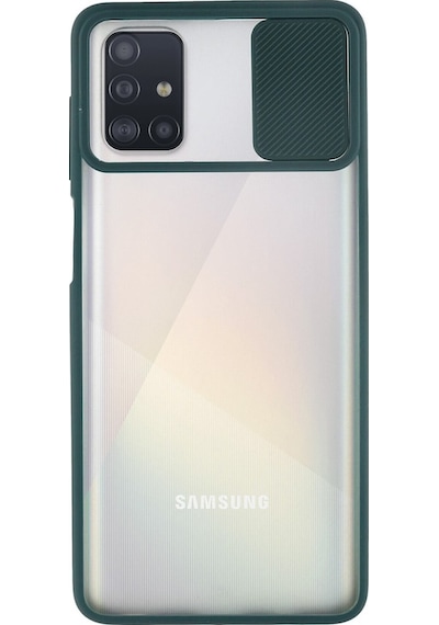Samsung Galaxy M51 Lensi Açilir Kapanir Kamera Korumali Kilif 496037501