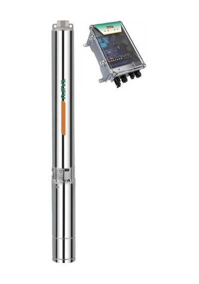 Taifu 36 Volt 370 Watt Dc Solar Güneş Enerjili Fırçasız Dalgıç Pompa - Harici Sürücü 35mss 4m³/h