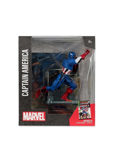 Mcfarlane Toys Marvel Collection Pvc Statue 110 Captain America