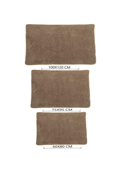 Tineke Tineke Kedi Ve Köpek Battaniyesi Yumuşak Welsoft Peluş Yıkanabilir 1 Adet Kahverengi Küçük Boy 80x60