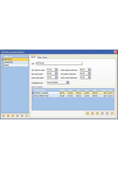 Perkotek Personel Takip Programı