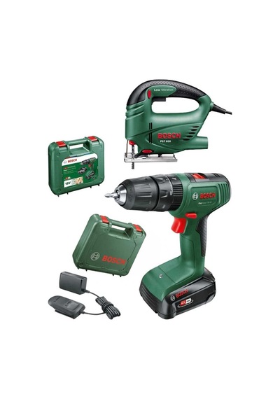 Easyımpact 18v-40 Akülü Vidalama Tek Batarya 2 Ah Ve Pst 650 Dekupaj Testere İkili Set