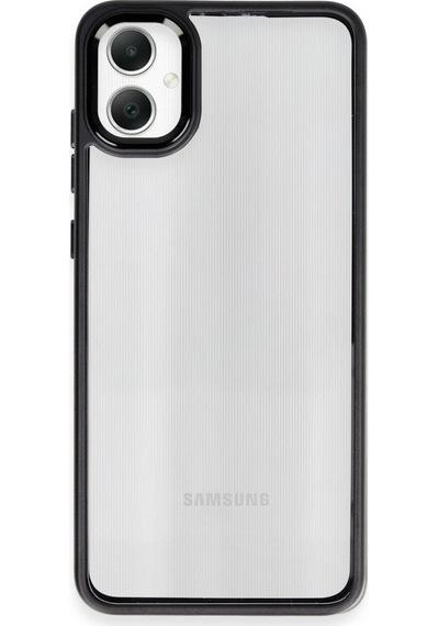 Samsung Uyumlu Galaxy A05 Kılıf Power Silikon Siyah,