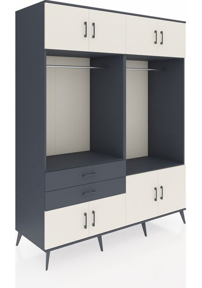 Kronos Gardrop 7 Raflı 2 Çekmeceli 2 Askılı 176x59x221 Antrasit-aytaşı/antrasit Aytaşı/antrasit Kronos Gardrop 7 Raflı 2 Çekmeceli 2 Askılı 176x59x221 Antrasit-aytaşı/antrasit Aytaşı/antrasit