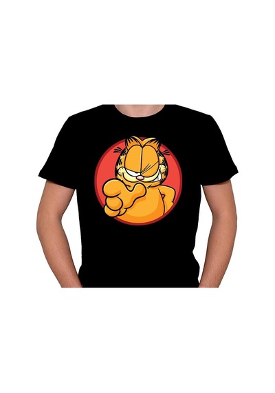 Garfield Cat Kedi Çizgi Film Tişört Unisex T-shirt 001