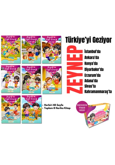 2. Ve 3. Sınıflar Için Zeynep Ve Uğur Böceği İle Türkiye'yi Gez