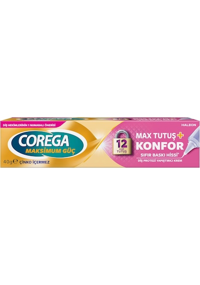 Max Tutuş Ve Konfor Protez Yapıştırıcı 40gr