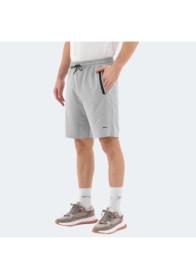 Slazenger RAYAN Erkek Cepli Gri Şort