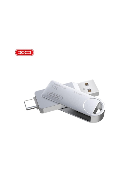Dk03 32gb 2 İn 1 Flash Bellek Usb 3.0 Ve Type-c Otg Destekli Metal Gövde Telefon Bilgisayar Uyumlu
