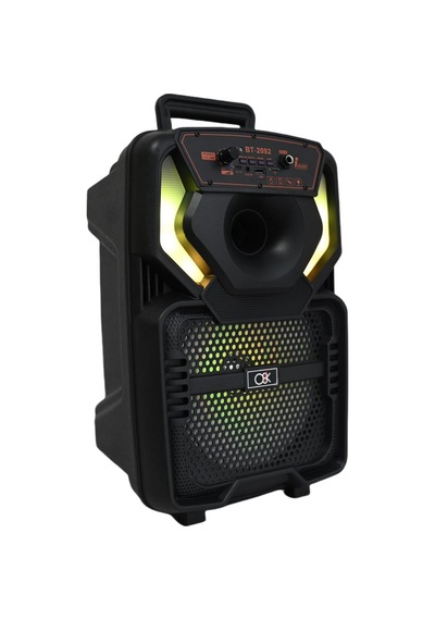 Concord Bt-2092 Fm Radyo/usb/mikrofonlu/kumandalı 8'' Taşınabilir Bluetooth Hoparlör