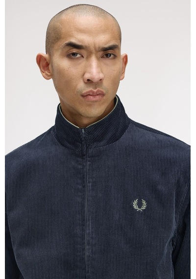 Fred Perry J8546 Cord Brentham Erkek Ceket Lacivert