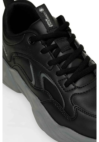 Lumberjack Dakota Pu 4pr Kadın Sneaker Siyah Siyah