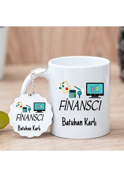 Finanscı Kupa Bardak Ve Anahtarlık