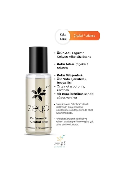 Erguvan - Zeyd Esans 7 Ml Çiçek - Odunsu