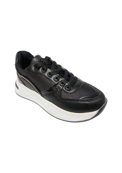 Zabina 1011-24 Trend Fashıon Sneaker Kadın Ayakkabı Siyah