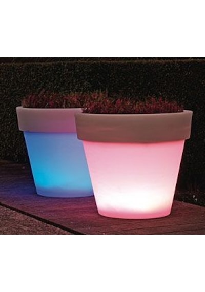 Led Işıklı Ø90cm Saksı