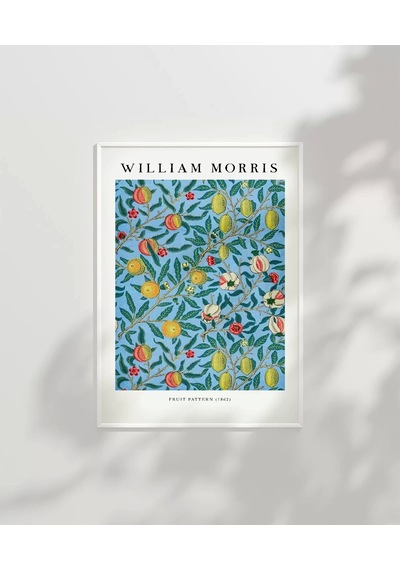 Çerçevesiz Poster William Morris Meyve Deseni No 2