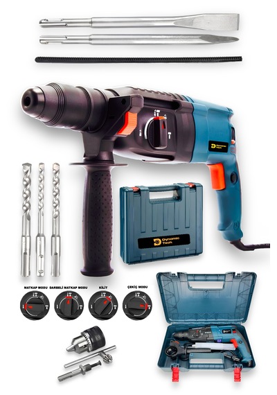 Dynamic Tech DT-228 2-28 MM Darbeli Kırıcı Delici