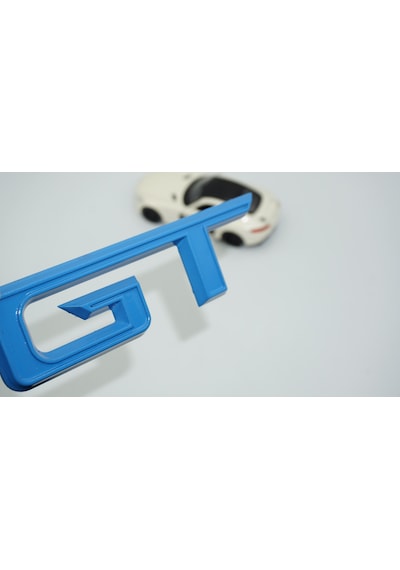 Dk Tuning Mustang Gt Bagaj Mavi Logo Arma Ford İle Uyumlu