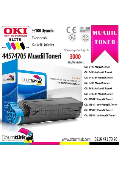 Oki B431 Uyumlu Toner  N11.18266