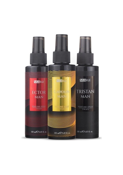 Mara Gawain + Ector + Tristan Erkek Vücut Spreyi 3 x 150 ML