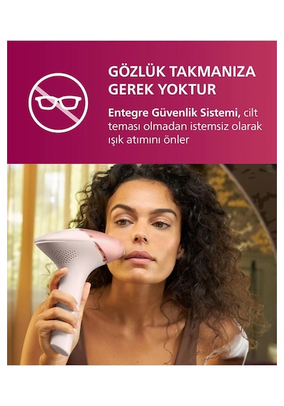 Philips Kablosuz Yüz ve Vücüt 2 Başlıklı Premium Epilasyon Seti