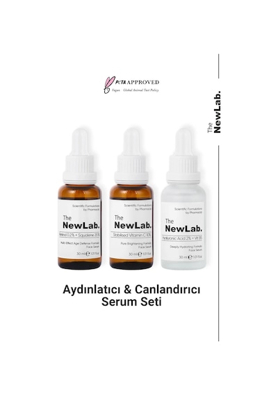 The NewLab Aydınlatıcı Ve Canlandırıcı Serum Seti