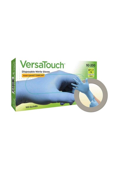 Ansell Touchntuff Versatouch 92-200 Tek Kullanımlık Nitril Eldive