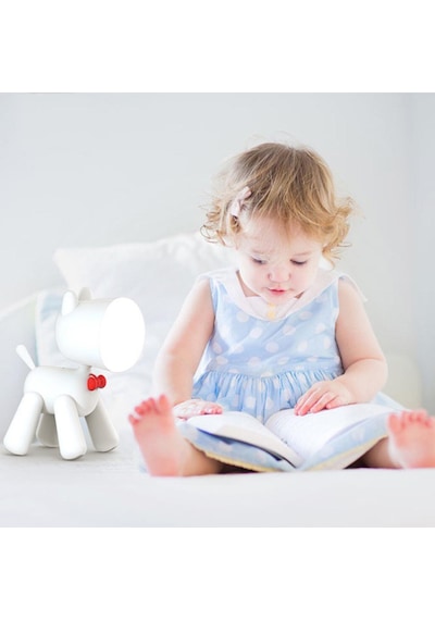 Özel Tasarım Waggy Puppy Köpek Şarjlı Gece Masa Lambası Led Işıkl N11.11411