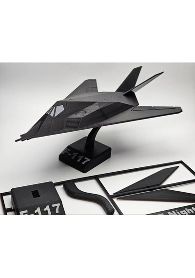 F-117 Kit Kart Maket