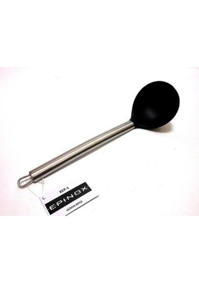 Epinox Pep1 Çelik Saplı Silikon Kepçe 30x8.5 Cm