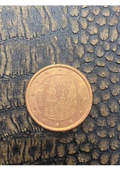 İspanya 5 Euro Cent 1999