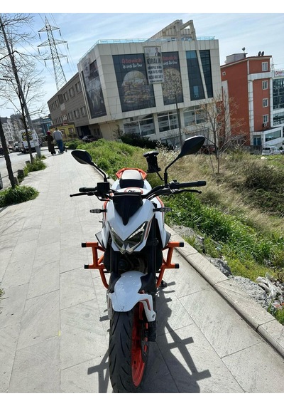 Qj Motor Trx 125 Ön Koruma Demiri Turuncu Uyumlu
