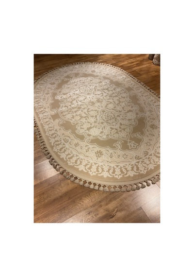 Aspero 4134a 160x230 Krem Oval Halı