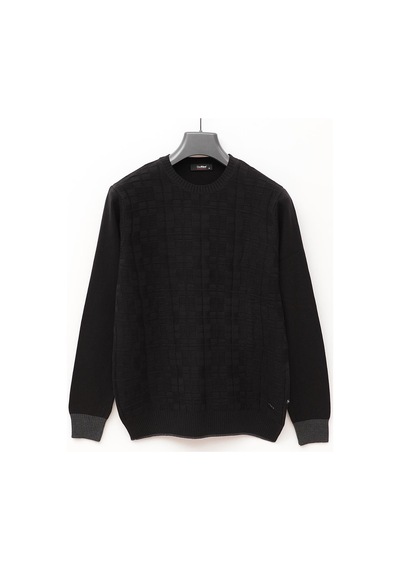 Dio Rise Erkek Uzun Kol İnce Sweatshirt - 180881 - Siyah Siyah