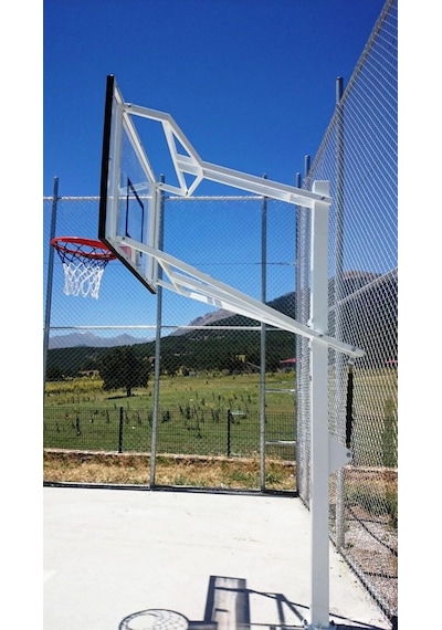 Adelinspor Basketbol Potası Yükseklik Ayarlı 105x180 10 MM Cam