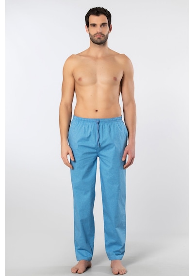 Cacharel Erkek Dokuma Pijama Tek Alt 2240/mavi 4 Çok Renkli