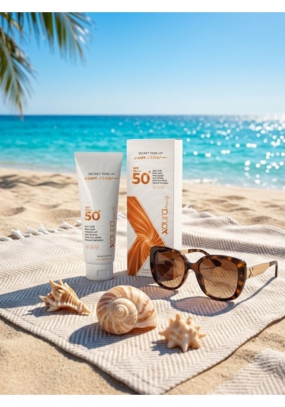 X-aura Beauty Secret Tone-up Güneş Kremi Spf 50+ Pa++++ 70 Ml - Aydınlatıcı & Leke Karşıtı