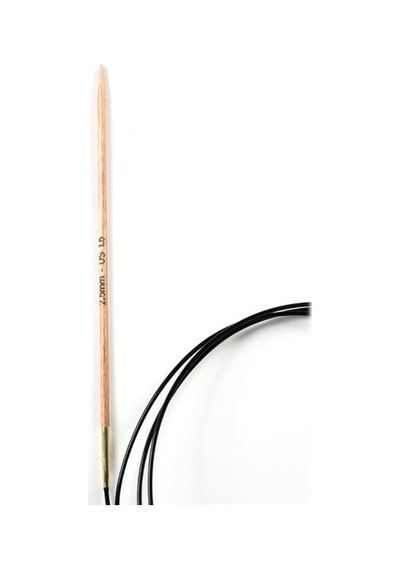 Knitpro Basix Beech Fixed C.n 150cm 2.50mm 35408