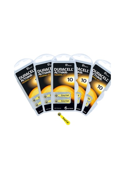 Active Air 10 Numara Işitme Cihaz Pili 5 Paket 30 Adet