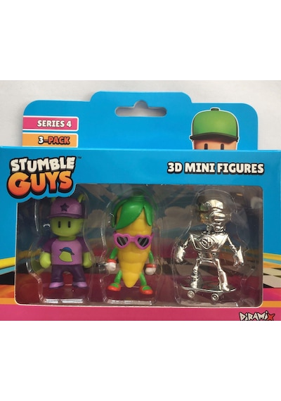 Stumble Guys Seri 4 3'lü Mini Figür Abducted Guy