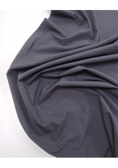 Siyah Renkte Poplin Benzeri Pamuk Sentetik Karışık Dokuma Kumaş Gömleklik & Elbiselik 150x260cm-12501