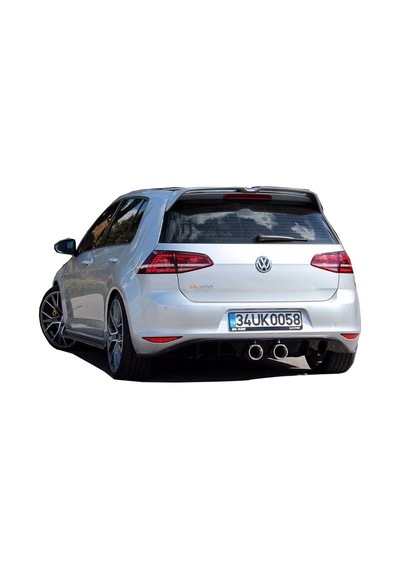 Volkswagen Golf 7 (2012-2016) R400 Arka Tampon Eki - Difüzör (pla