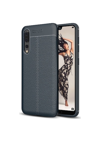 Huawei P20 Pro Kilif Esnek Deri Görünümlü Korumali Niss Silikon 409280786