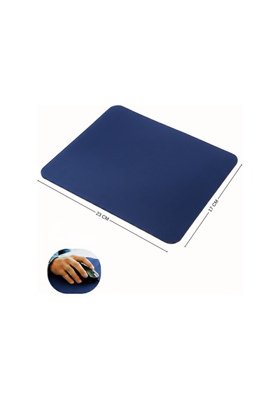 230x170x3 Mm Mouse Pad Kaymaz Non-slip Taban Pürüzsüz Bez Yüzey Mavi